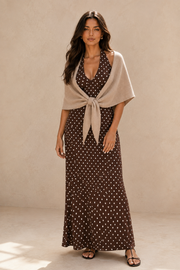 Soft Knit Triangle Shawl