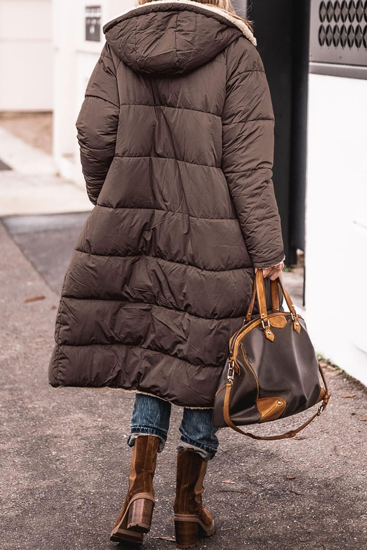 Reversible Hooded Long Coat – Minimal Elegance | The Simple Co – Apparel & Accessories > Clothing > Outerwear > Coats & Jackets, minimalist style, quiet luxury aesthetic, modern essential – The Simple Co.