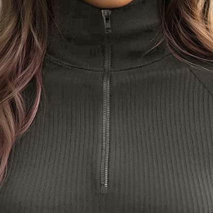 Ribbed Turtleneck Top – Minimal Elegance | The Simple Co – Practical cottage, minimalist style, quiet luxury aesthetic, modern essential – The Simple Co.
