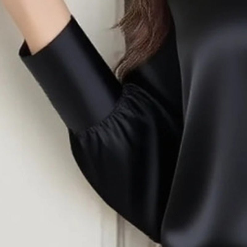 Ribbon Detail Blouse – Minimal Elegance | The Simple Co – Practical cottage, minimalist style, quiet luxury aesthetic, modern essential – The Simple Co.