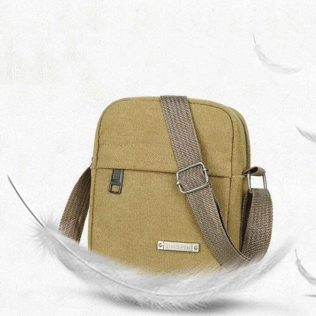 Shoulder Messenger Bag Casual Canvas Bag – Minimal Elegance | The Simple Co – Practical cottage, minimalist style, quiet luxury aesthetic, modern essential – The Simple Co.