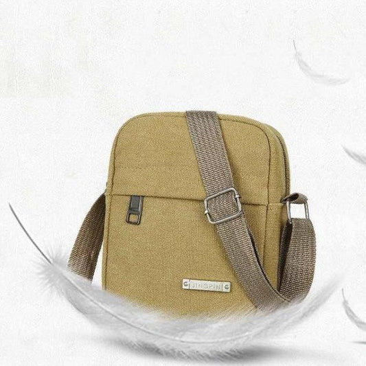 Shoulder Messenger Bag Casual Canvas Bag – Minimal Elegance | The Simple Co – Practical cottage, minimalist style, quiet luxury aesthetic, modern essential – The Simple Co.