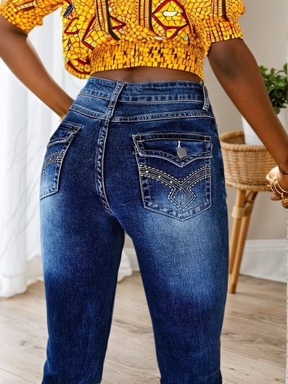 Slim Fit Washed Jeans – Minimal Elegance | The Simple Co – Practical cottage, minimalist style, quiet luxury aesthetic, modern essential – The Simple Co.