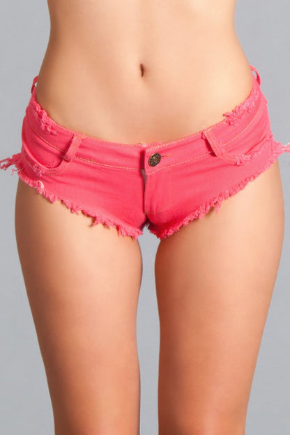 Slim Stretch Mini Shorts – Shorts, minimalist style, quiet luxury aesthetic, modern essential – The Simple Co.