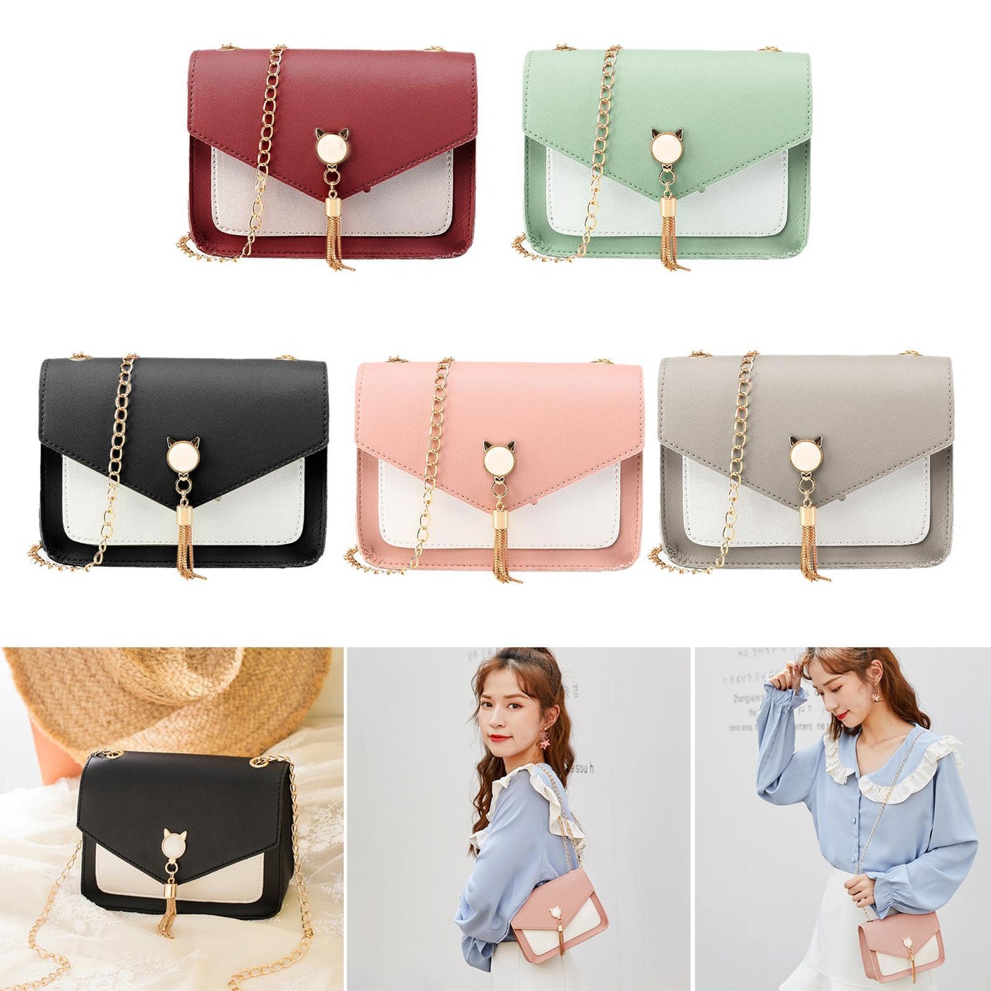 Small Messenger Bag New Sweet And – Minimal Elegance | The Simple Co – Practical cottage, minimalist style, quiet luxury aesthetic, modern essential – The Simple Co.