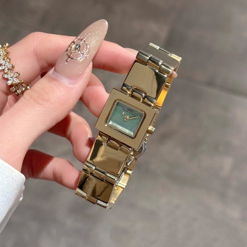 Small Square Watch Light Luxury Niche Fashionable Minimalis For Women – Minimal Elegance | The Simple Co – Practical cottage, minimalist style, quiet luxury aesthetic, modern essential – The Simple Co.