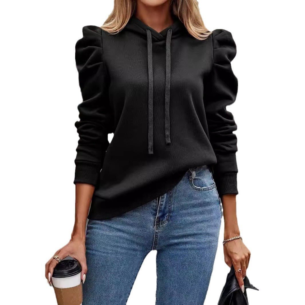 Solid Color Long - Sleeved Casual Sweater – Minimal Elegance | The Simple Co – Practical cottage, minimalist style, quiet luxury aesthetic, modern essential – The Simple Co.
