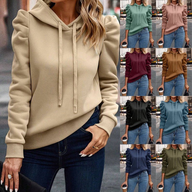 Solid Color Long - Sleeved Casual Sweater – Minimal Elegance | The Simple Co – Practical cottage, minimalist style, quiet luxury aesthetic, modern essential – The Simple Co.