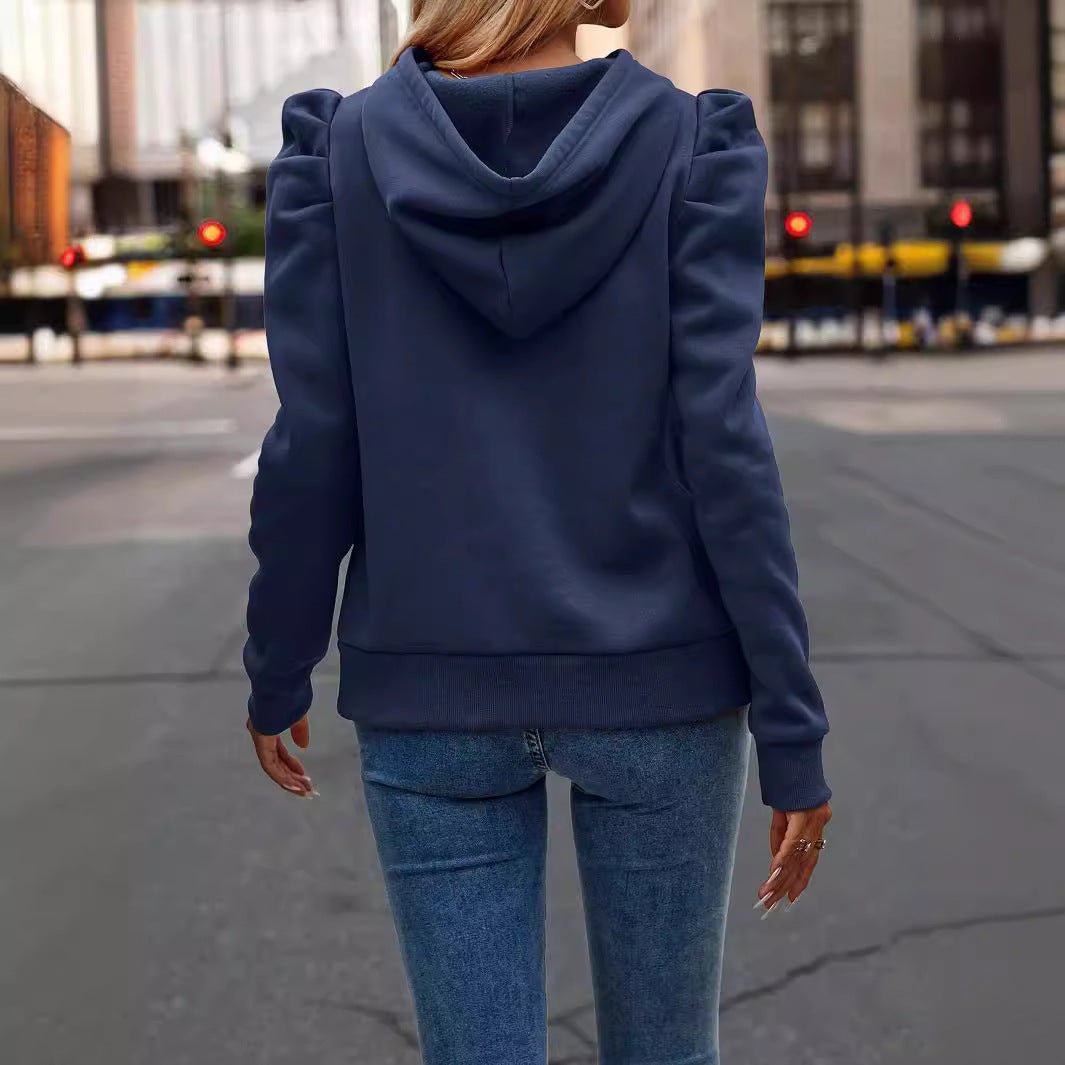 Solid Color Long - Sleeved Casual Sweater – Minimal Elegance | The Simple Co – Practical cottage, minimalist style, quiet luxury aesthetic, modern essential – The Simple Co.