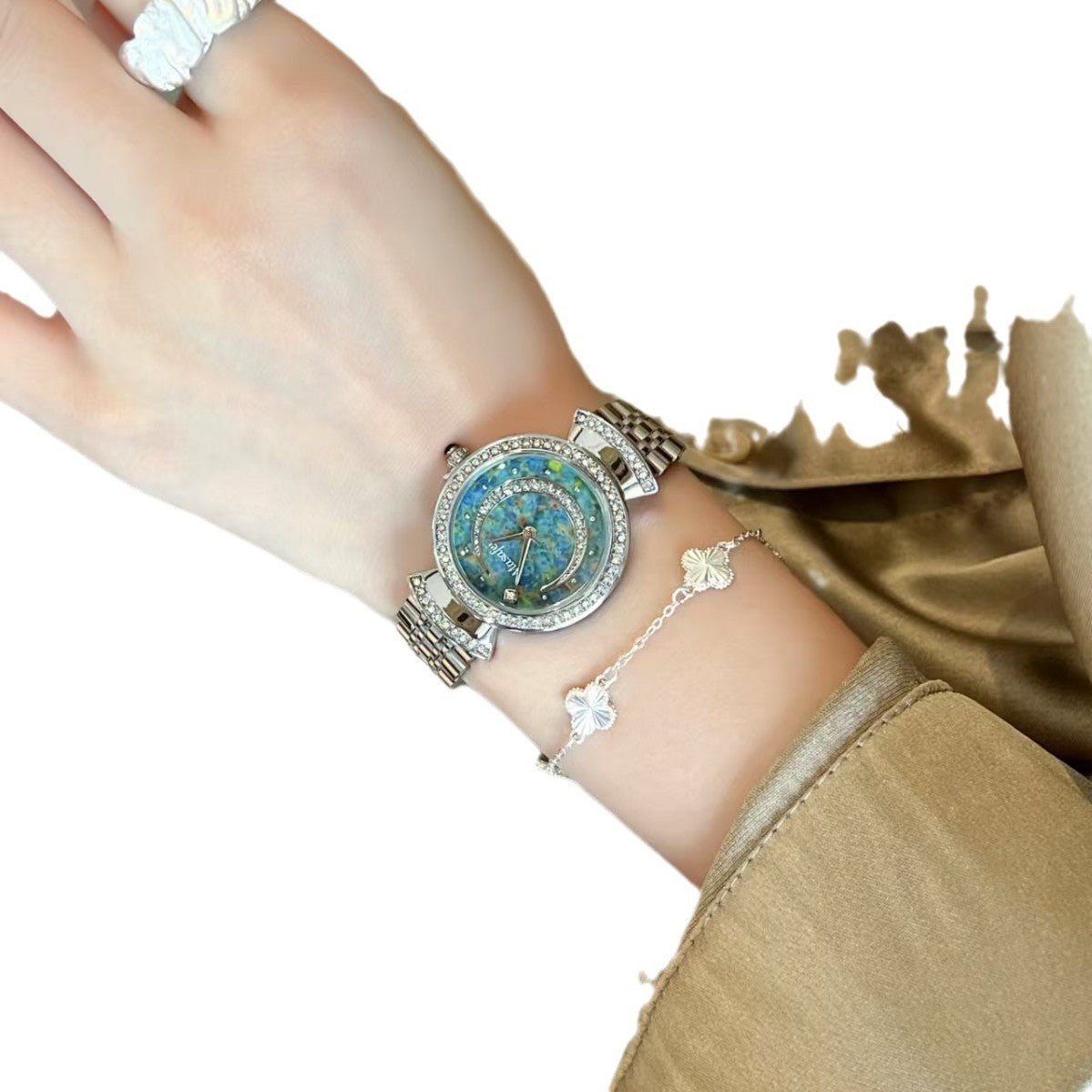 Starry Sky Fritillary Marble Watch For – Minimal Elegance | The Simple Co – Practical cottage, minimalist style, quiet luxury aesthetic, modern essential – The Simple Co.