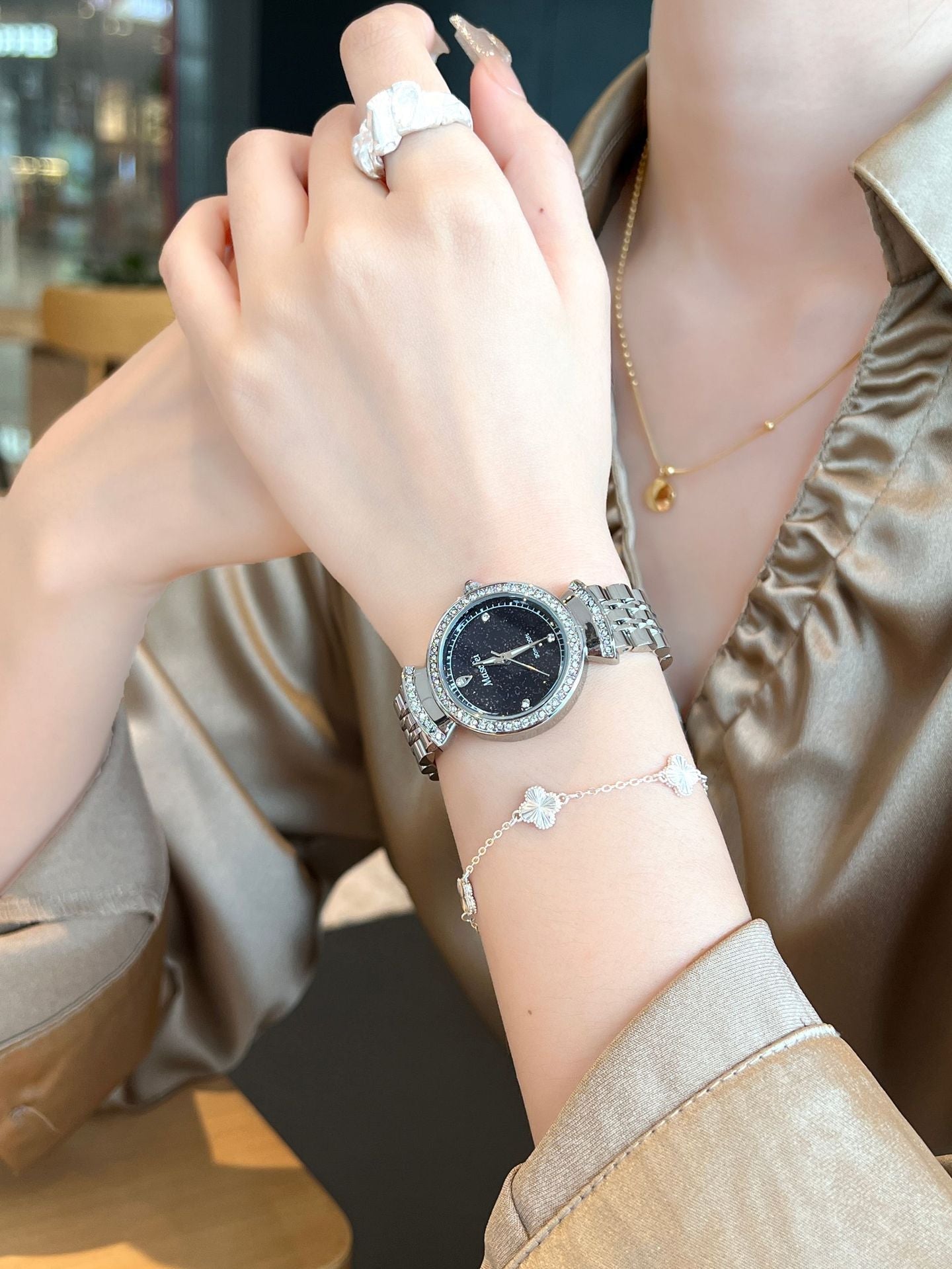Starry Sky Fritillary Marble Watch For – Minimal Elegance | The Simple Co – Practical cottage, minimalist style, quiet luxury aesthetic, modern essential – The Simple Co.