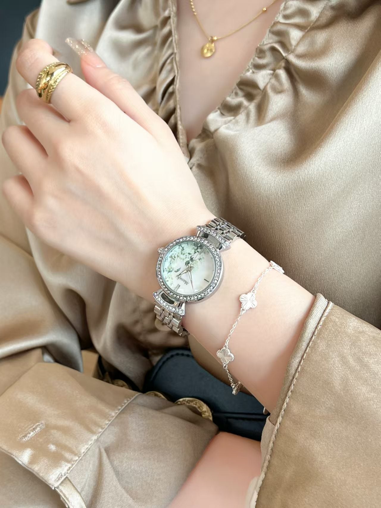Starry Sky Fritillary Marble Watch For – Minimal Elegance | The Simple Co – Practical cottage, minimalist style, quiet luxury aesthetic, modern essential – The Simple Co.