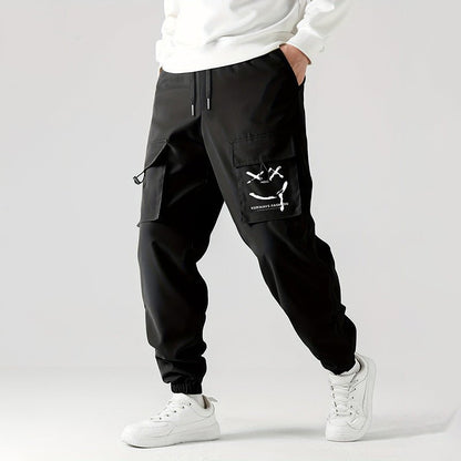 Straight Ankle Cargo Pants Wear - Resistant Casual Trousers – Minimal Elegance | The Simple Co – Men’s Bottoms, minimalist style, quiet luxury aesthetic, modern essential – The Simple Co.