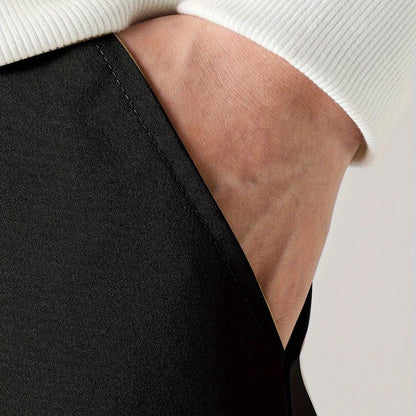 Straight Ankle Cargo Pants Wear - Resistant Casual Trousers – Minimal Elegance | The Simple Co – Men’s Bottoms, minimalist style, quiet luxury aesthetic, modern essential – The Simple Co.