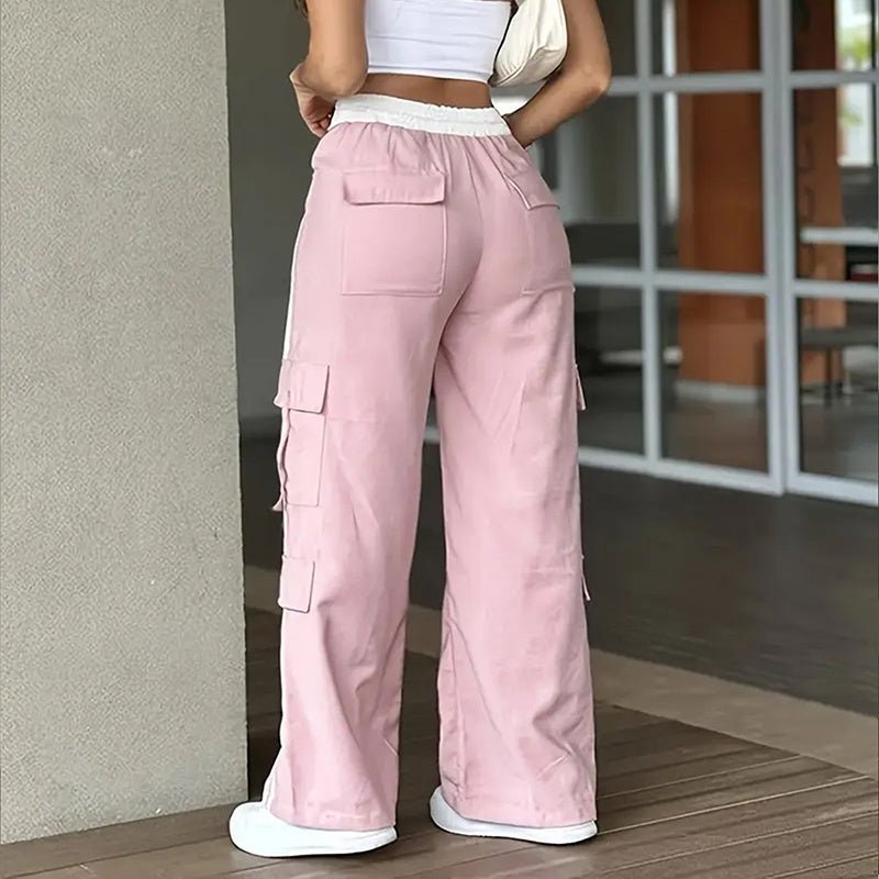 Striped Straight Leg Pants – Minimal Elegance | The Simple Co – Practical cottage, minimalist style, quiet luxury aesthetic, modern essential – The Simple Co.