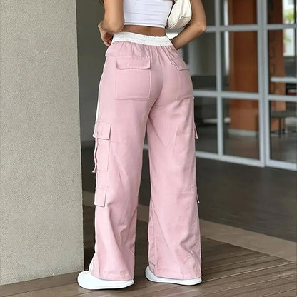 Striped Straight Leg Pants – Minimal Elegance | The Simple Co – Practical cottage, minimalist style, quiet luxury aesthetic, modern essential – The Simple Co.