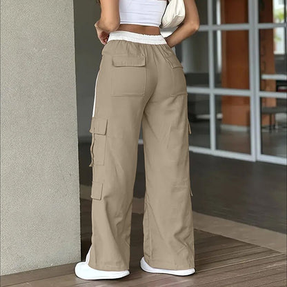 Striped Straight Leg Pants – Minimal Elegance | The Simple Co – Practical cottage, minimalist style, quiet luxury aesthetic, modern essential – The Simple Co.