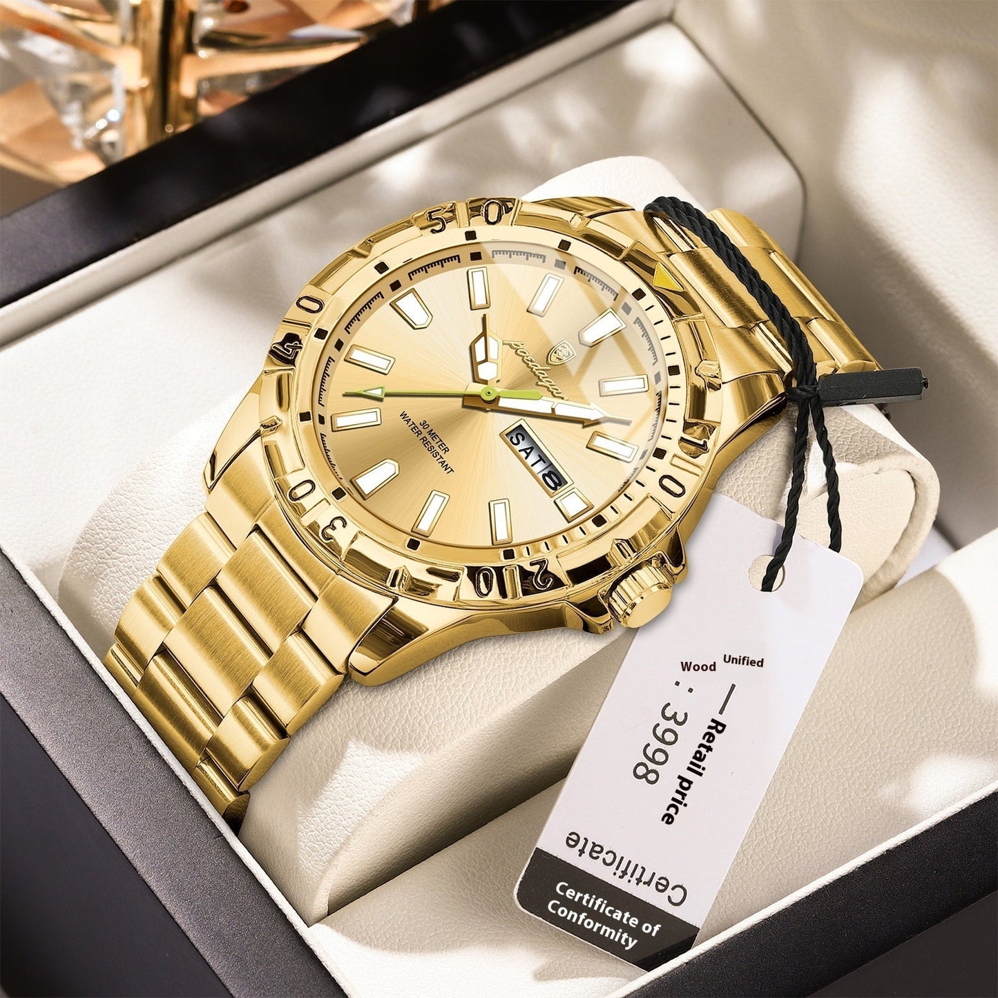 Swiss Brand Waterproof Fashion New Men's – Minimal Elegance | The Simple Co – Practical cottage, minimalist style, quiet luxury aesthetic, modern essential – The Simple Co.