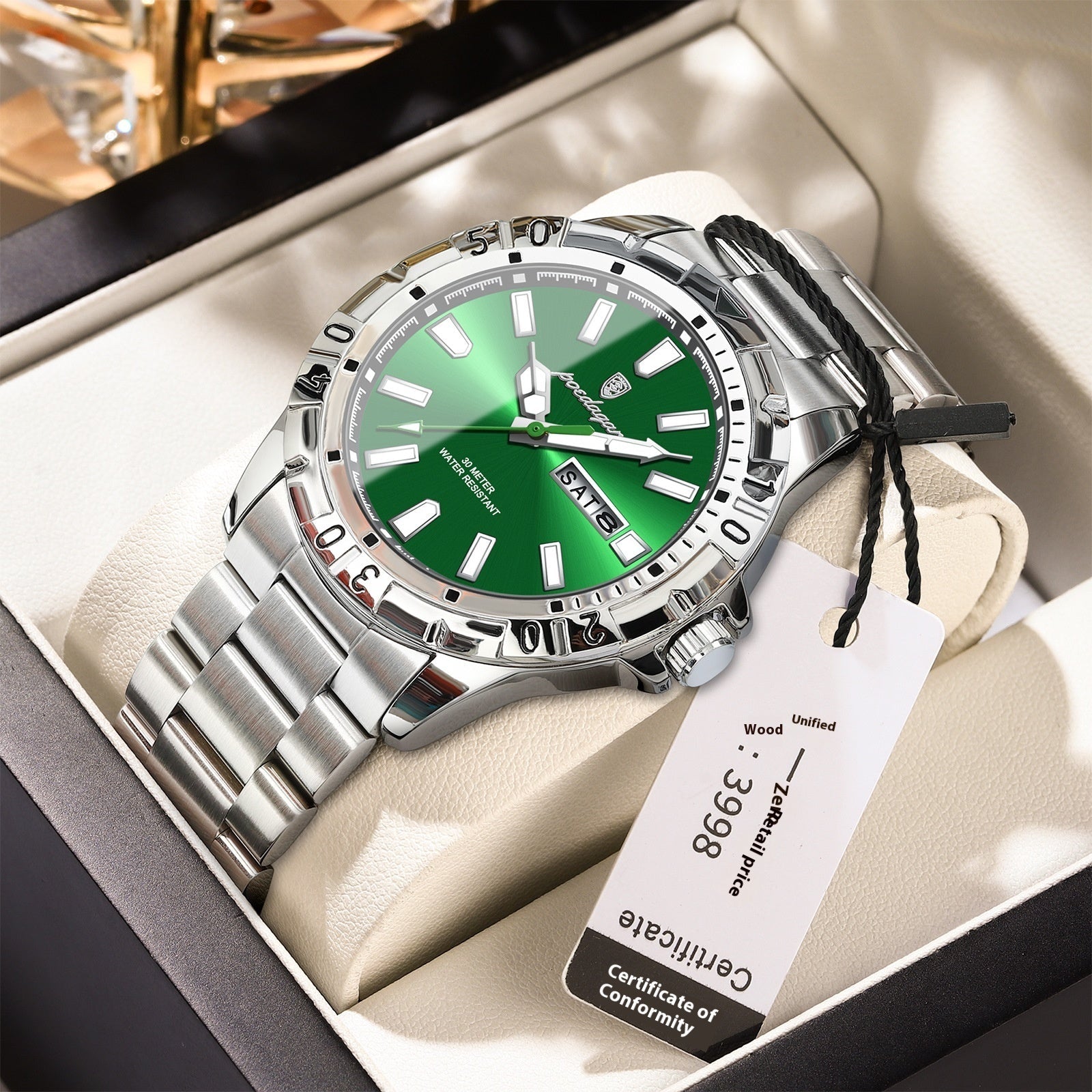 Swiss Brand Waterproof Fashion New Men's – Minimal Elegance | The Simple Co – Practical cottage, minimalist style, quiet luxury aesthetic, modern essential – The Simple Co.