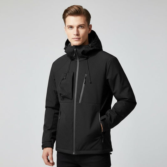 Three - proof Outdoor Windproof Waterproof Jacket – Minimal Elegance | The Simple Co – Practical cottage, minimalist style, quiet luxury aesthetic, modern essential – The Simple Co.