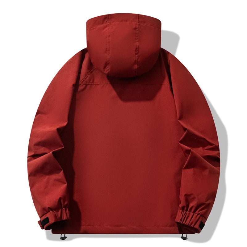 Three - proof Outdoor Windproof Waterproof Jacket – Minimal Elegance | The Simple Co – Practical cottage, minimalist style, quiet luxury aesthetic, modern essential – The Simple Co.