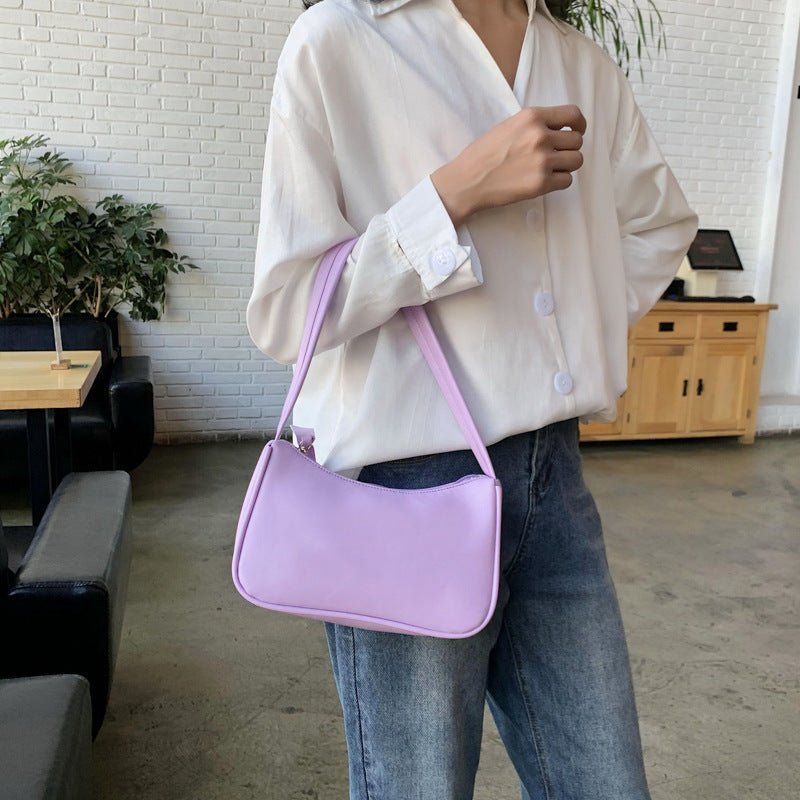 Trendy And Fashionable One - shoulder Armpit Bag – Minimal Elegance | The Simple Co – Practical cottage, minimalist style, quiet luxury aesthetic, modern essential – The Simple Co.