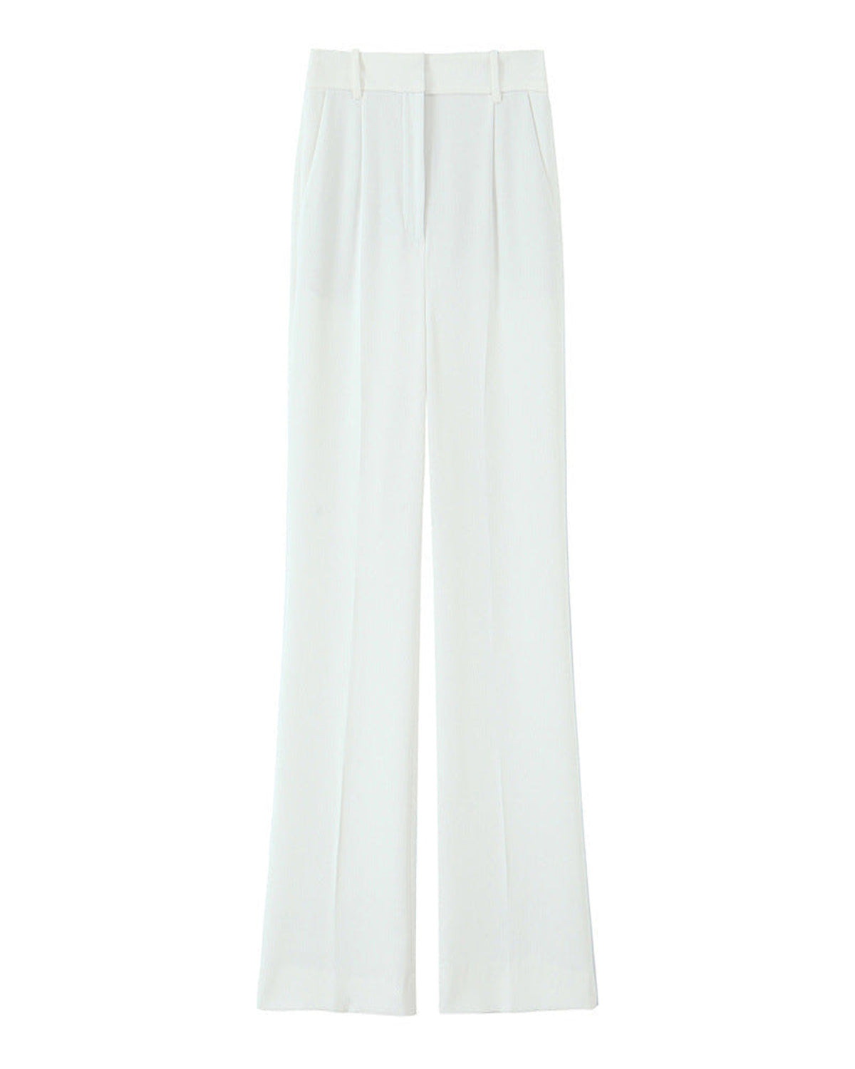 Belted Vest & Flared Trouser Separates — White Pants — 1600x2000