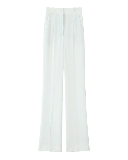 Belted Vest & Flared Trouser Separates — White Pants — 1600x2000