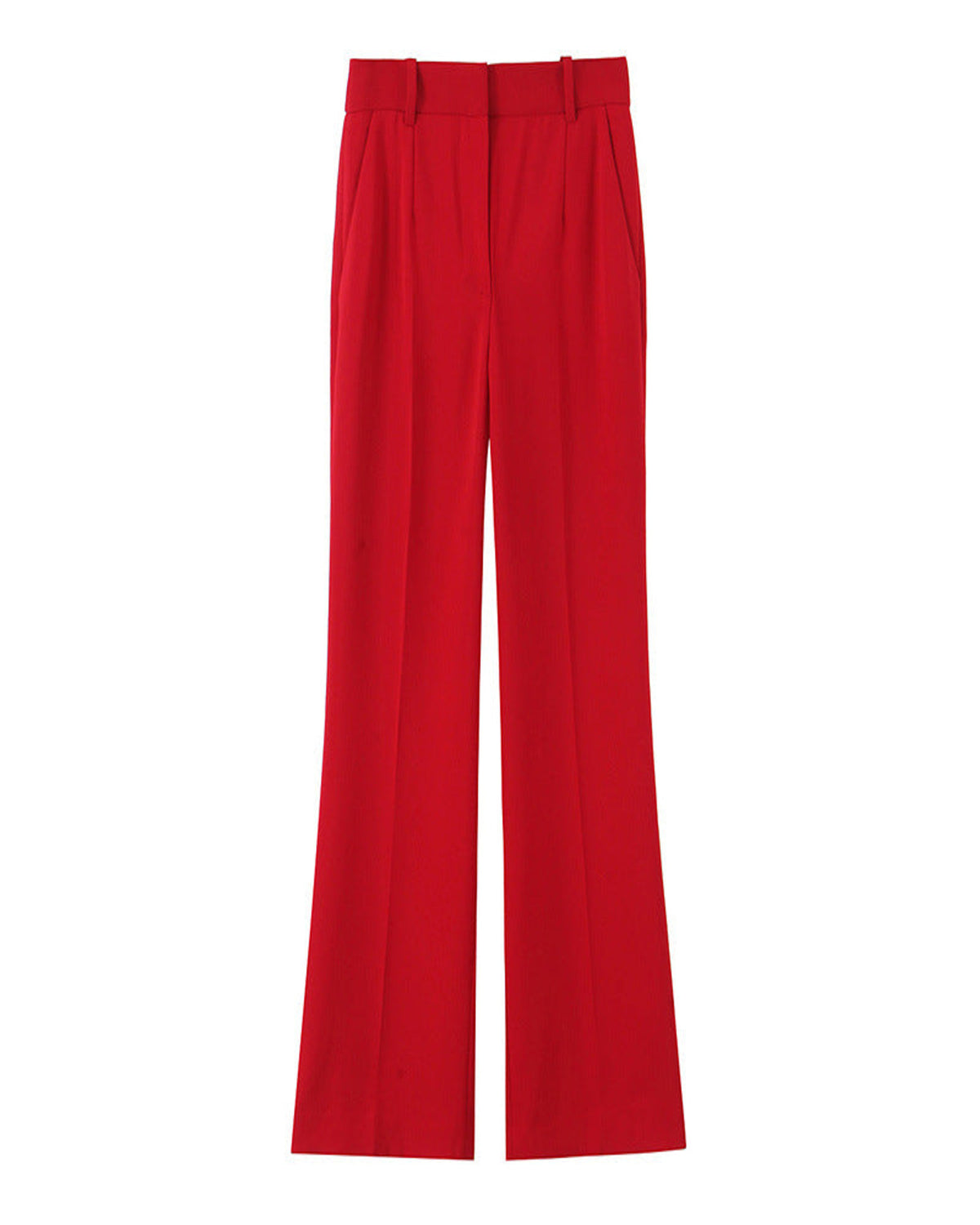 Belted Vest & Flared Trouser Separates — Red Pants — 1600x2000