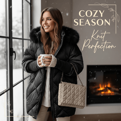 Winter Hooded Cardigan Coat – Minimal Elegance | The Simple Co – Practical cottage, minimalist style, quiet luxury aesthetic, modern essential – The Simple Co.