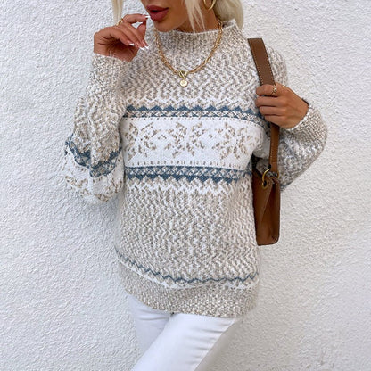 Winter Snowflake Sweater – Minimal Elegance | The Simple Co – Practical cottage, minimalist style, quiet luxury aesthetic, modern essential – The Simple Co.