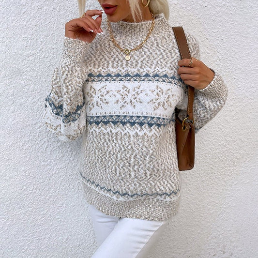 Winter Snowflake Sweater – Minimal Elegance | The Simple Co – Practical cottage, minimalist style, quiet luxury aesthetic, modern essential – The Simple Co.