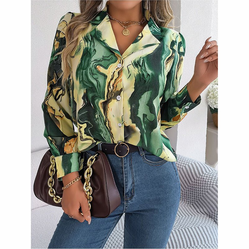 Women Fashion Button Down Shirts V – Minimal Elegance | The Simple Co – Practical cottage, minimalist style, quiet luxury aesthetic, modern essential – The Simple Co.